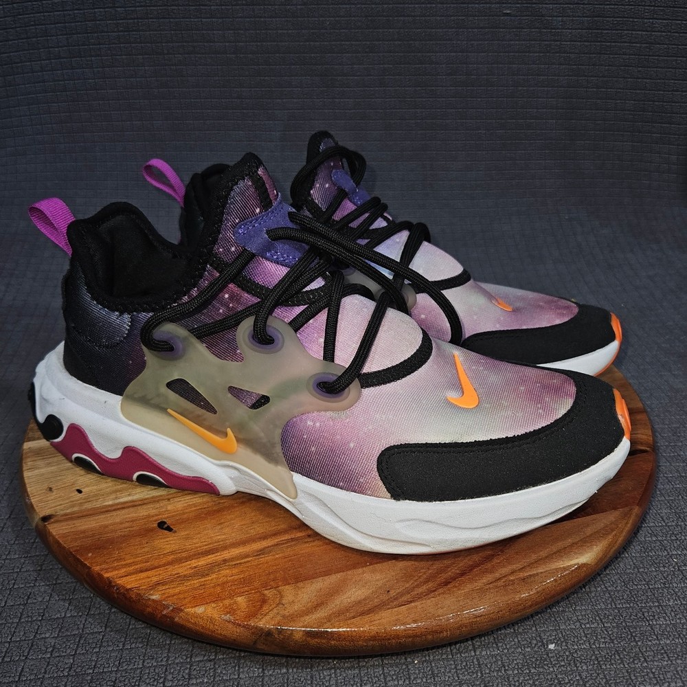 Nike Presto React Sneakers Unisex Kids Multi 7Y Galaxy Space Lightweight Mesh
