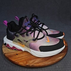 Nike Presto React Sneakers Unisex Kids Multi 7Y Galaxy Space Lightweight Mesh