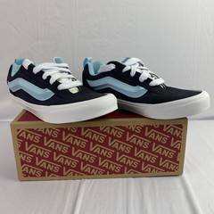 Vans Knu Skool Sport Grey Blue VN000D2TY31 Kids Size 6.5