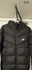$20.00 Nike Storm-FIT Black Puffer Jacket Full Zip Woven Polyester Size X Small