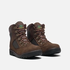 TIMBERLAND JUNIOR’S 6″ FIELD BOOT MEDIUM BROWN NUBUCK TB044992