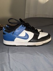 NIKE DUNK LOW TD SUMMIT WHITE-INDUSTRIAL BLUE Size 7Y