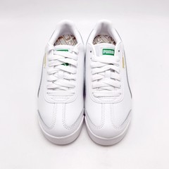 *NEW* Big Kids Puma Roma 24 Standard Jr PUMA WHITE (399334 03) 👍