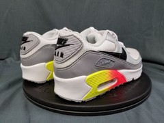 Nike Air Max 90 GS ‚Gradient Cassette‘ Sneakers White Size 7Y DISPLAY NEW NO BOX