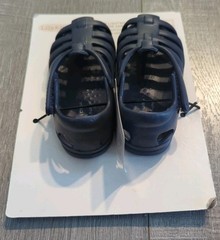 Lily & Dan Toddler Lightweight Closed Toe Sandals – 5/6 Navy Blue – NEW