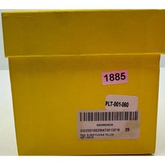 Off White Kids Pool Slider Script Logo Fuchsia Yellow Size 29 NIB #22S