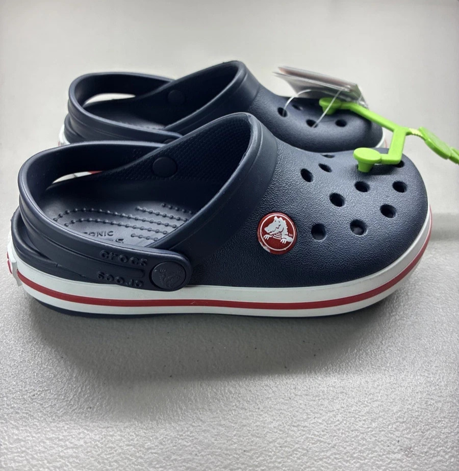 Crocs Kids Crocband Lightweight Slip-On Clogs SIZE 10 C10 KID NEW With Tags