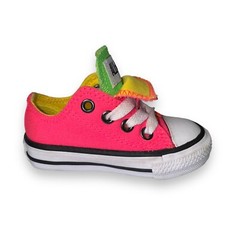 Converse Chuck Taylor All Star Ox Low Double Tongue „Neon“ 714130F Infant 4