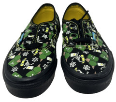 Size 12 Kids – Vans The Simpsons Glow Bart Halloween Authentic Kids VN0A3UIV0GY