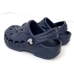 Crocs Unisex Clogs Children Size C 5 Slip On Navy Blue Classic Sandals Toddlers