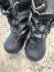 Snow Boots Size 7/8 Members Mark Child’s Black New With Tags