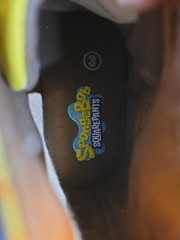 Size 3-SpongeBob & Patrick Ground Up Shoes Hi Top Sneakers Youth