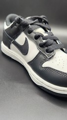 Nike Dunk Low PS Panda Black White Kids Sneakers Size 11C CW1588-100