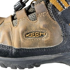 KEEN Boots Unisex Youth 2 Leather Waterproof Hiking Shoes Brown Boy Girl