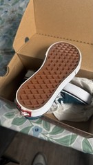 Vans Off the Wall Old Skool Multicolor Checkered Sneakers Kids Toddler Size 11