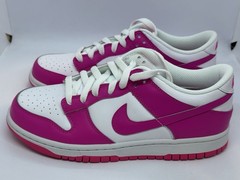 Nike Dunk Low Laser Fuchsia Pink GS Size FB9109-102 Kids Size 6.5Y
