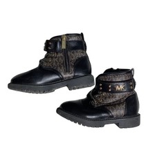 Michael Kors Madeline Haskell Combat Boots Toddler Size 10— Designer, Moto, Fall