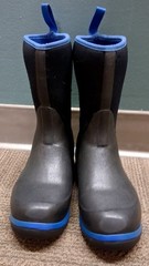 Muck Boot Co Kids Element Insulated Boots Size 2 Waterproof Unisex Black/Blue