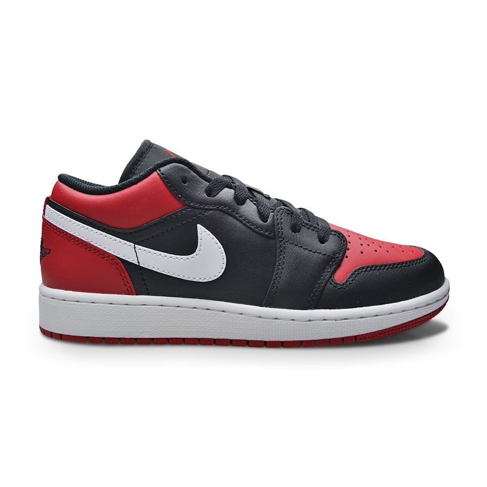 Nike Air Jordan 1 Low „Alternate Bred“ (GS) – 553560 066 – Black Gym Red White