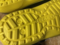 New Buddy The Elf CROCS Classic Clogs Green Big Kids 3 J3 Fur-Lined w/Jibbitz