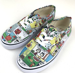 Vans Authentic x Peanuts Comics Kids Size 13 Sneakers Snoopy Charlie Brown