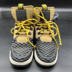 Nike Lunar Force 1 Duckboot Size 5Y Sneaker Metallic Gold 922807-700 Wheat