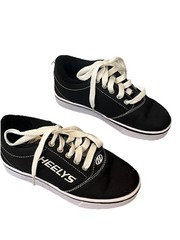 Heelys Propel 2.0 Skate Shoes, Roller Sneakers,Black, White Youth Size 3
