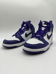 Size 5 (GS) – Nike Dunk High Electro Purple Midnight Navy DH9751 100 White Navy
