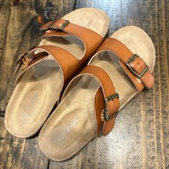 Cat & Jack Drew Footbed Sandals Kids Size 6 (Big Kids) Unisex