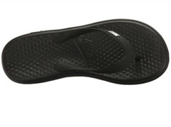 Nike SOLAY THONG (GS/PS) Kids Black/White 882827-001 Sandals size 11 C