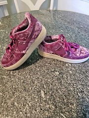 Nike Air Force 1 Lv8 Tea Berry Bordeaux Velvet Youth 6Y EUR 40 849345-601