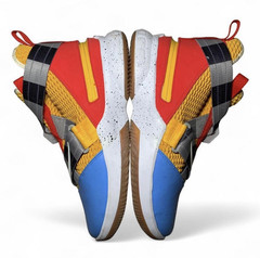 Nike LeBron Soldier 12 GS Mid-Top Strap Breathable Basketball Shoes US 10