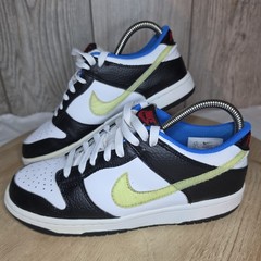 Nike Dunk Low Signal Blue Lemon Twist Youth Size 6.5Y Shoes DQ0977-100