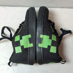 HEELYS Pro 20 Minecraft Skate Sneakers Kids‘ Size 13C Black NO WHEELS