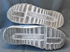 Nike Air Max Wright Low Trainers Triple White GS 7Y / Women 8~8.5