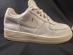 Nike Force One 1 GS Low Triple White KIDS 2Y