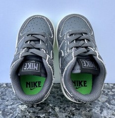 Nike Dunk Low SE PS Halloween Iron Grey Ghost Green DQ6217-001 Size 5C