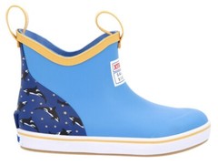 Xtratuf Kid’s Ankle Deck Boot – Salmon Sisters Light Blue