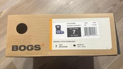 Bogs Sharks Insulated Waterproof Size 7 Boots New In Box With Tag