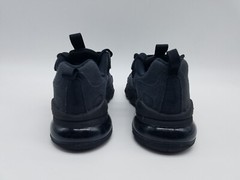 Nike Air Max 270 React (GS) Youth’s Size 4Y Running Shoes Triple Black