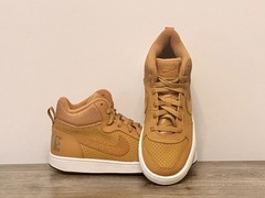 Nike Court Borough Mid Wheat 6Y / 7.5W New
