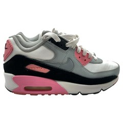 Nike Air Max 90 White Gray Rose Pink Kids US Size 6 Youth CD6864-104 2019