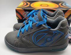 Heelys Propel 2.0 Grey & Royal Blue Size Youth 4