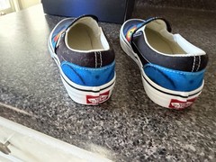 Size 3 KPop Demon Hunters x Vans Kids Classic Slip-On Shoe DERPY Tiger