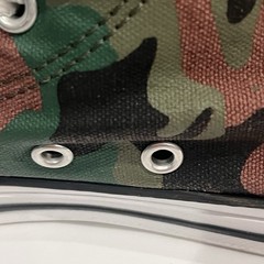 Converse camouflage camo Junior Size US 5 UK 4,5 EU 37,5 burger and fries 🍔🍟