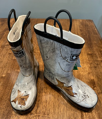 Kids Rubber BOOTS Rubber Pull-On Mud Snow All-weather RealTree Camo Size 13