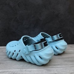 Crocs Echo Clog Arctic Blue & Black Select-a-Size