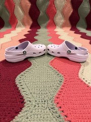 Crocs Classic Clog Kids US 12C Lavender Comfort Casual Shoes EBS1096