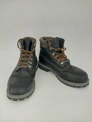 TIMBERLAND JUNIORS 6 Black WATERPROOF INSULATED BOOT A1VFD 200 Gram