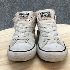 Converse All Star Sneaker Youth 3 White Galaxy Dust Lace Up Low Casual Comfort